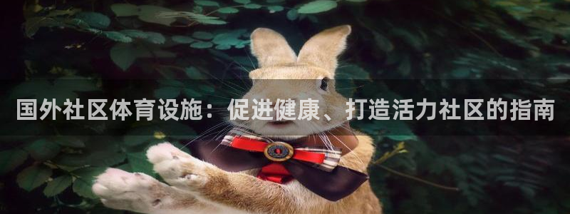 意昂体育3招商电话地址查询：国外社区体育设施：促进健